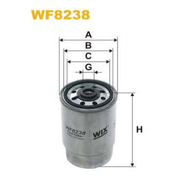 Фильтр топливный Wixfiltron WF8238 Винница - изображение 1