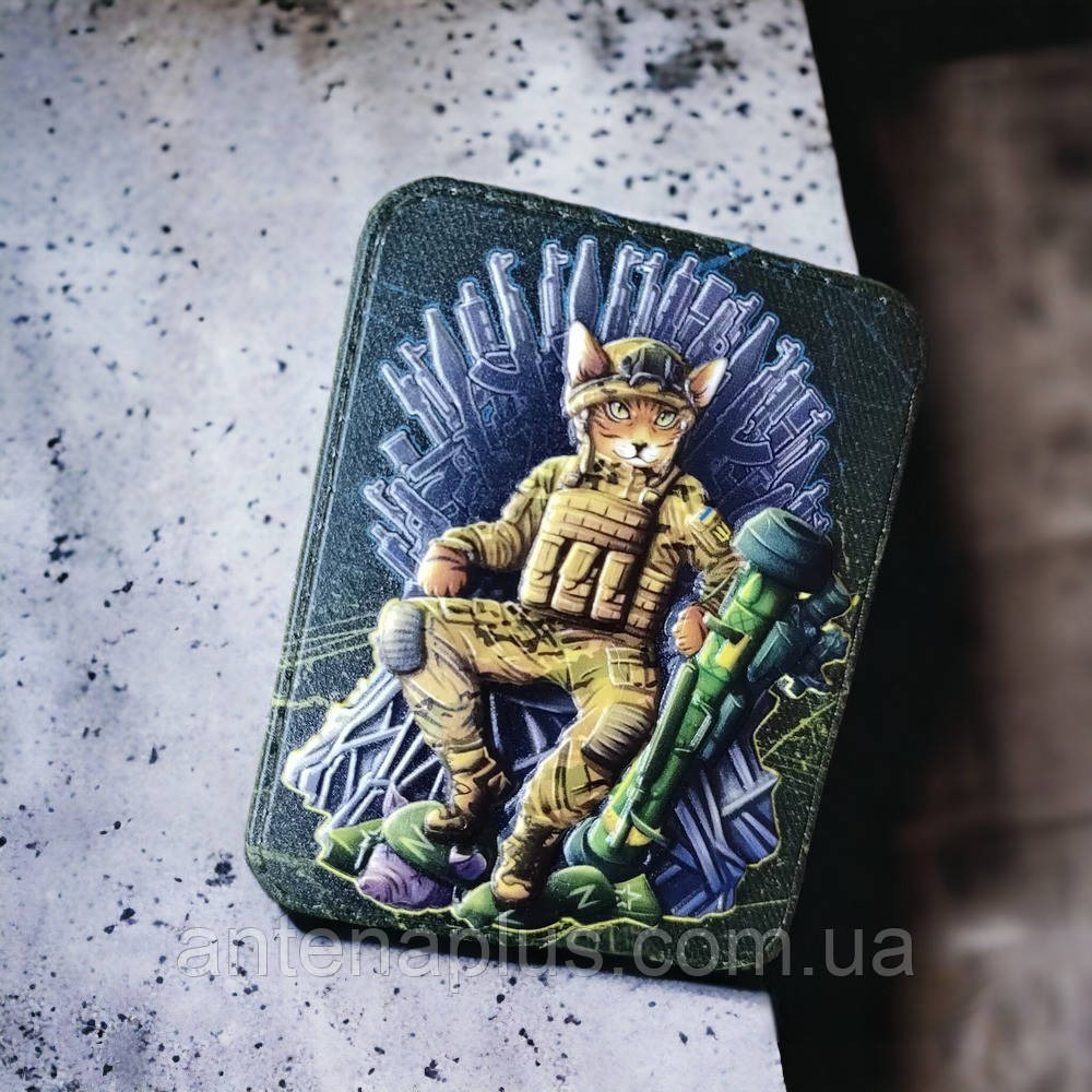 Кіт на Залізному Троні Гра Престолів шеврон / патч Київ - фото 3