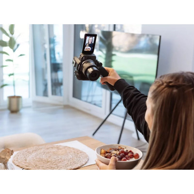 Цифровой фотоаппарат Canon EOS R50 RF-S 18-45 IS STM + RF-S 55-210 IS STM Black (5811C034) Винница - изображение 12