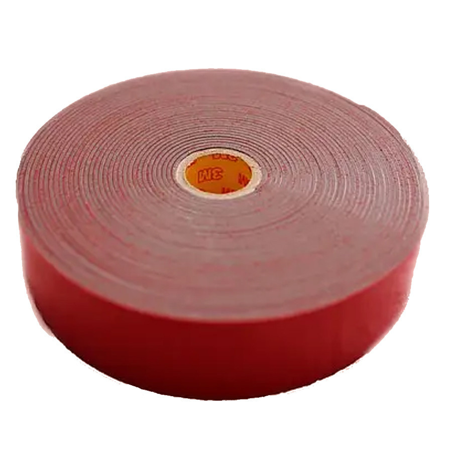 Скотч двосторонній 10мм х 5м 3M GT6008F червоний Київ - фото 1