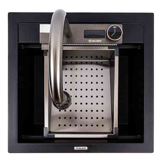 VALESO Гранітна мийка VALESO 5149 VIVA (чорна) Киев