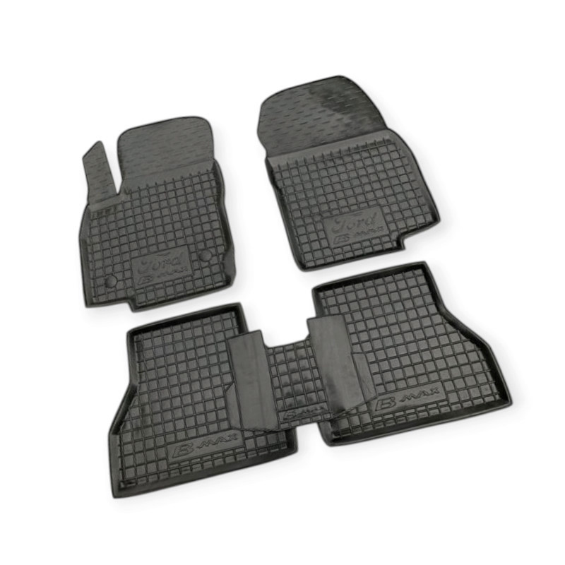 Килимки Ford b-max 2012-2017 борт 2,5см, з перемичкою салону Мукачево - фото 1