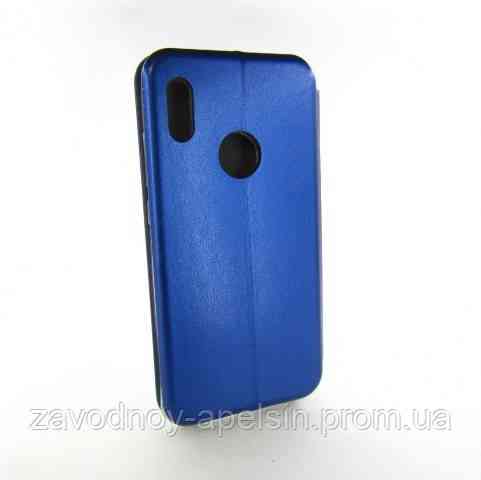 Чехол книжка Xiaomi Redmi Note 7 Подставка (синий) Одеса