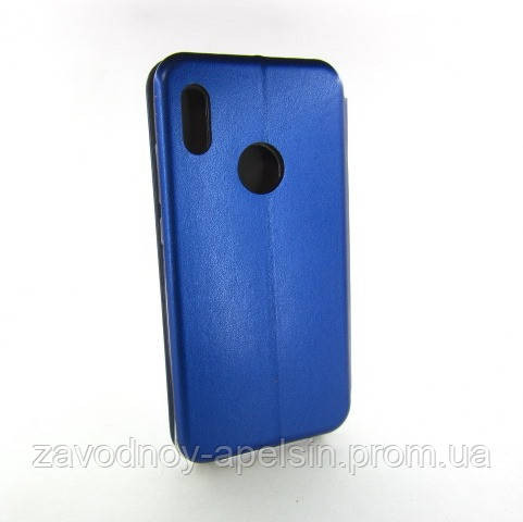 Чехол книжка Xiaomi Redmi Note 7 Подставка (синий) Одесса - изображение 3