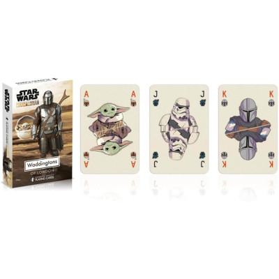 Гральні карти Winning Moves Star Wars The Mandalorian Waddingtons No.1 (WM00864-EN1-12) Вінниця - фото 2
