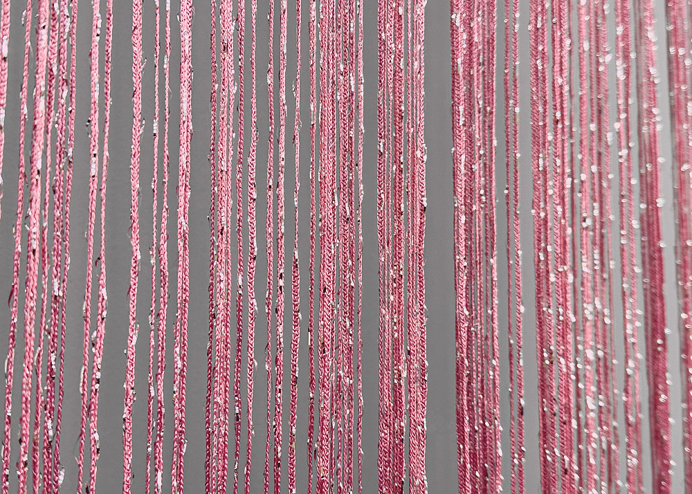 Шторы-нити с люрексом Малиновый 300х300см 1 шт (61-125) Киев - изображение 6