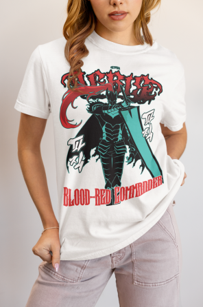 Футболка для хлопчика з аніме принтом Ігріс Соло Левелінг Сунг оверсайз (зріст від 165 до 180) Чорний AnimeJ0653m Дніпро