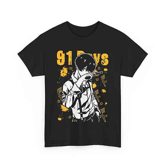 Футболка з аніме принтом Дайс Аніме Серіес Джапанесе оверсайз (S/M/L) Чорний AnimeJ0329 Дніпро