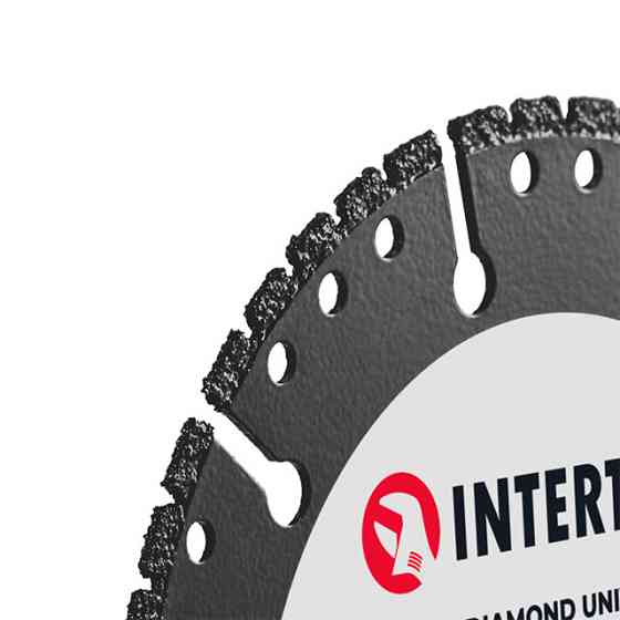 Диск універсальний сегментний алмазний, 125 мм, 16-18%, 12200 об/хв INTERTOOL CT-1000 Київ