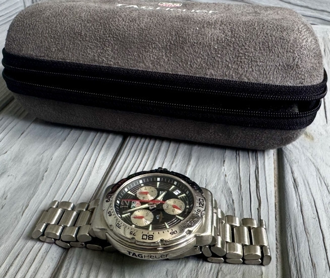 Чоловічі Годинники TAG Heuer Formula 1 Chronograph black silver Харків - фото 4