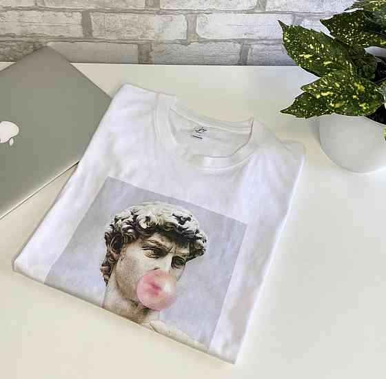 Мужская\Женская хлопковая футболка с АРТ принтом Черновцы