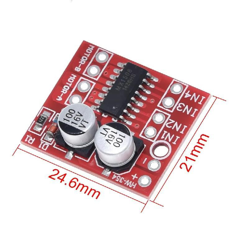 Драйвер двигунів MX1508 для Arduino, 2 канали Київ - фото 4