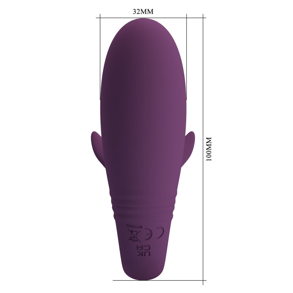 Вибратор для двух PRETTY LOVE Jayleen, 12 vibration functions Mobile APP Long-distance Control Sex Aura Киев - изображение 4