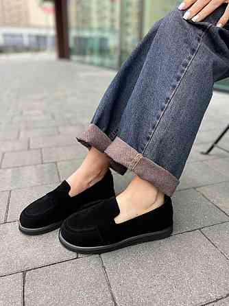 Zemira Балетки жіночі M.KRAFT T-79 чорні (весна-осінь, замша натуральна) (5788) Коломия