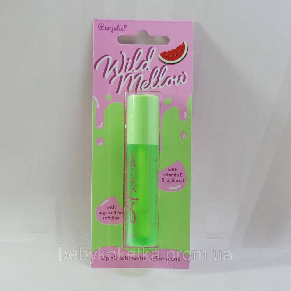 Масляные блески для губ с фруктовым ароматом Арбуз Bonjolie 3 мл. Львов - изображение 1