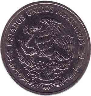 Монета 10 сентаво. 1992-2009 рік, Мексика. (БД) Полтава