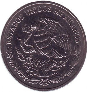 Монета 10 сентаво. 1992-2009 рік, Мексика. (БД) Полтава - фото 1