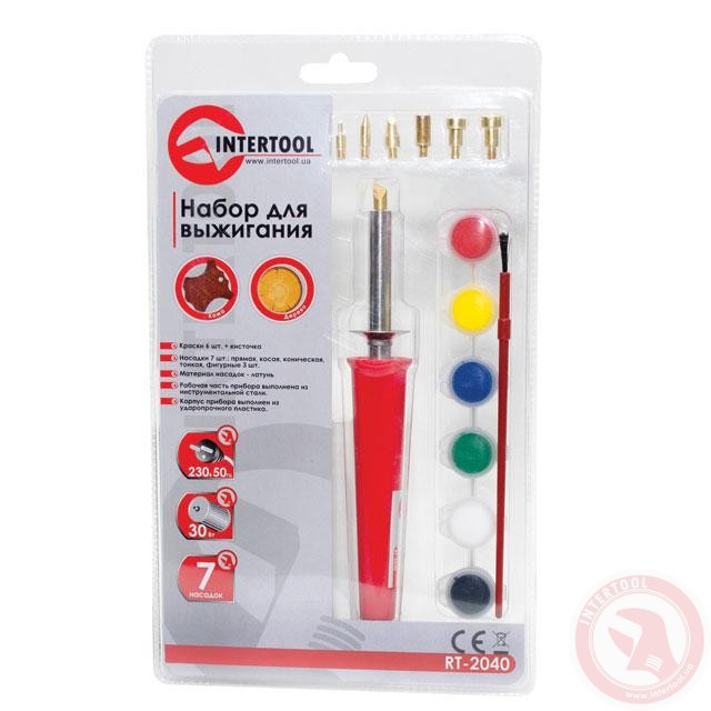 Набор для выжигания INTERTOOL RT-2040 Полтава - изображение 1
