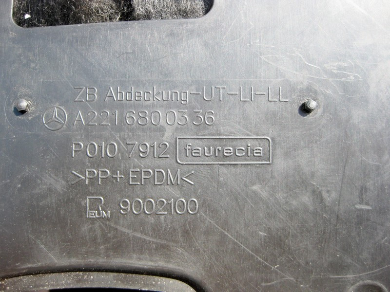 Mercedes-Benz  A2216800336 Ліва нижня накладка - кришка панелі приладів торпеди S-Class W221 Одеса - фото 3