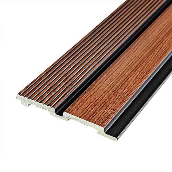 Рейка декоративная PS 2900х120х12мм Теплый каштан SW-00001753 Днепр