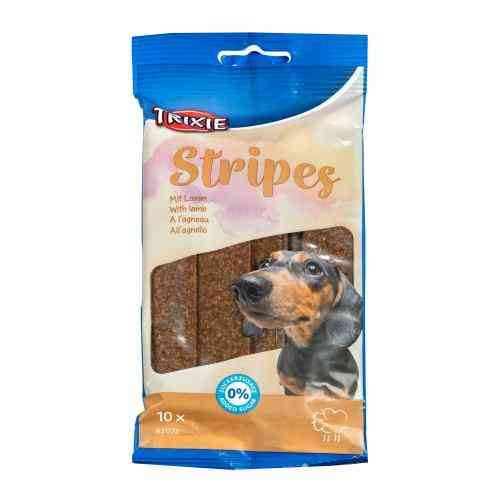 Ласощі Trixie Stripes для собак полоски з ягням 100 г Київ