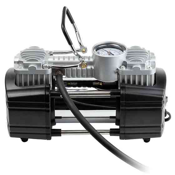 Компрессор автомобильный 12В 300Вт 25А 60л/мин 10бар сумка переходник на клеммы SIGMA (6170281) Киев