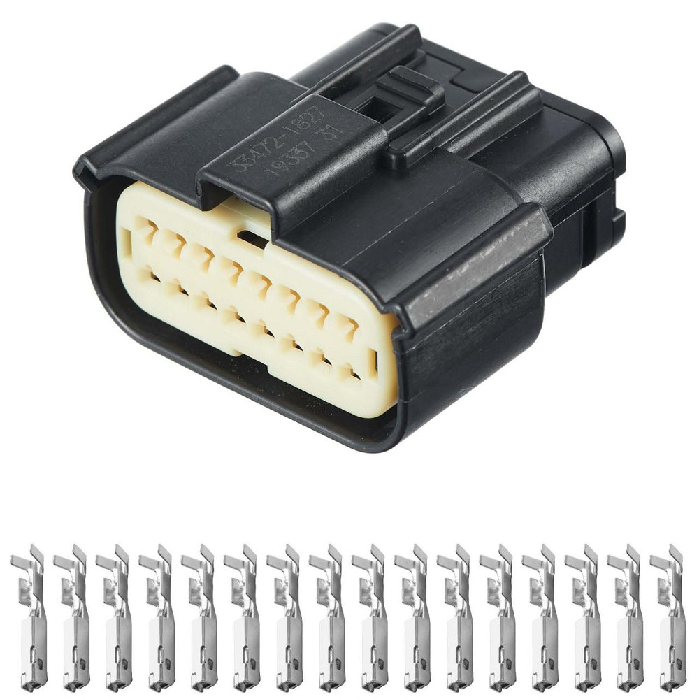 Разъем коннектор 16-кон., Фара, 33472-1606, 33472-17433472-1601, Molex Америка универс., Ford 41348 Киев - изображение 1