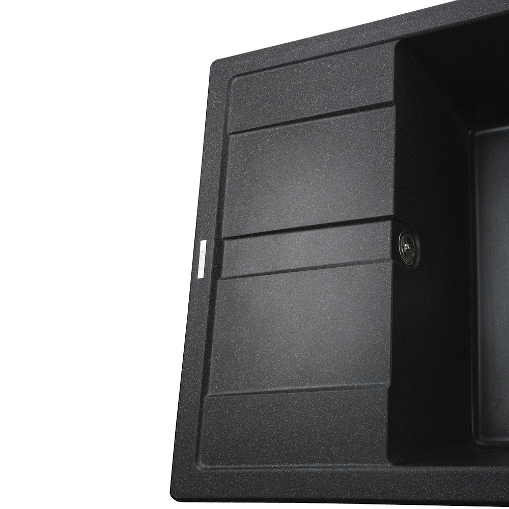 Гранітна мийка Globus Lux ONE графіт 650х500мм-А0001 Тернополь - изображение 5