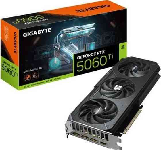 Видеокарта Gigabyte GeForce RTX 5060 Ti Gaming OC 8Gb GDDR7 DLSS4 Киев