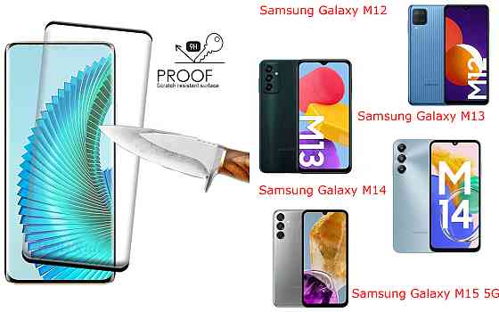Захисне скло HyperGlass Pro для Samsung Galaxy M12, M13, M14, M15 5G – максимальна чутливість та захист Київ