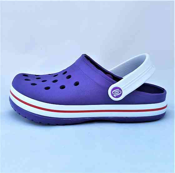 Женские Тапочки CROCS Сиреневые Кроксы Шлёпки Сланцы (размеры: 36,37,38,39,40,41) Днепр