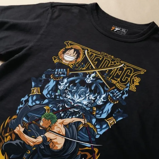 Футболка чоловіча з  принтом Ван Пис Зоро Рононоа 2 Розмір 48 Anime1002 Дніпро