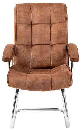 Офісне Конференційне Крісло Richman Arizona Morant 01 CF Хром Коричневий Київ