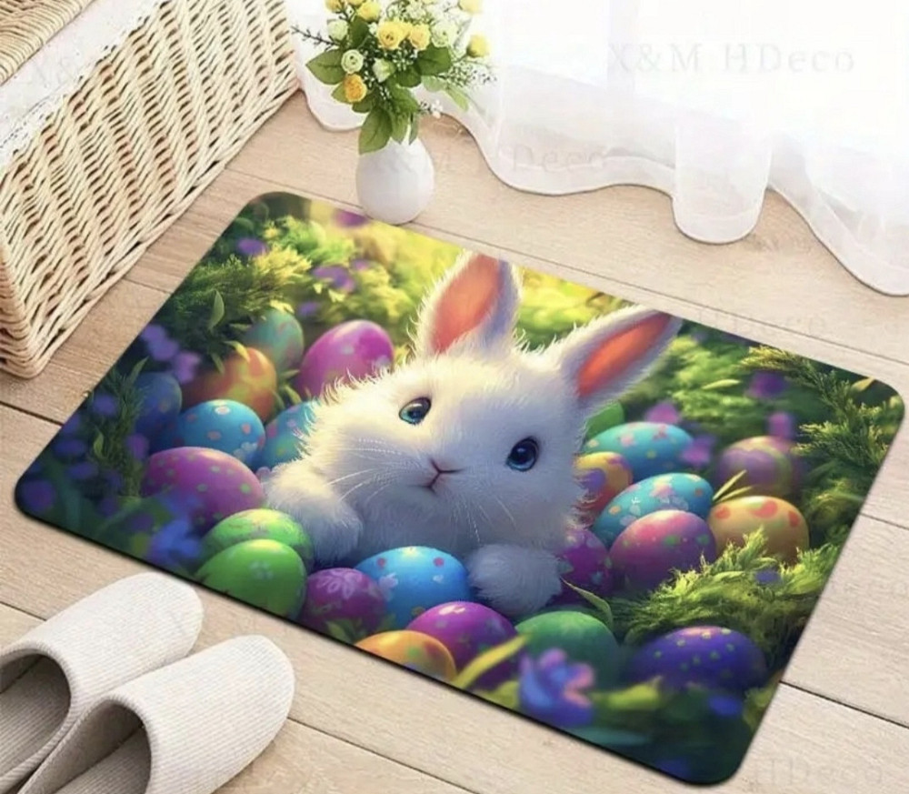 Килимок з Великоднім принтом 50х80 см Сміла - фото 6