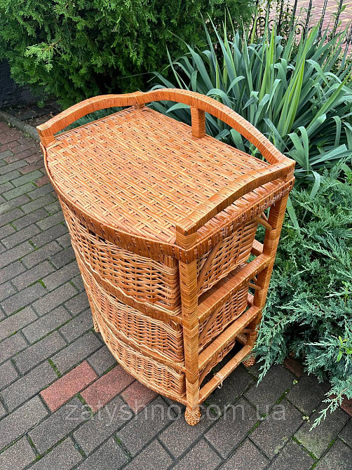 Шухляда-комод із лози дутий Київ - фото 7