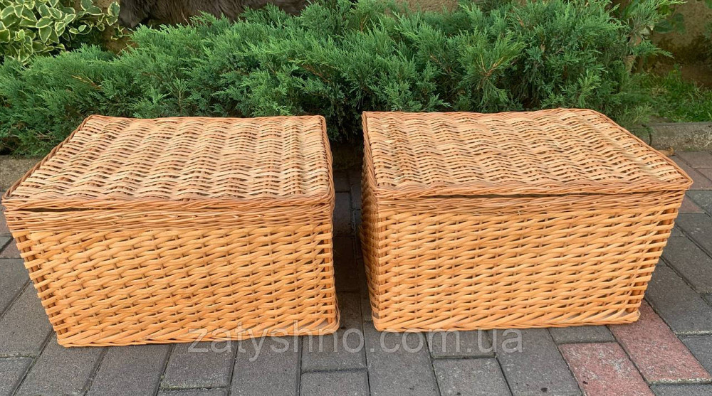 Ящик плетений з кришкою Київ - фото 3