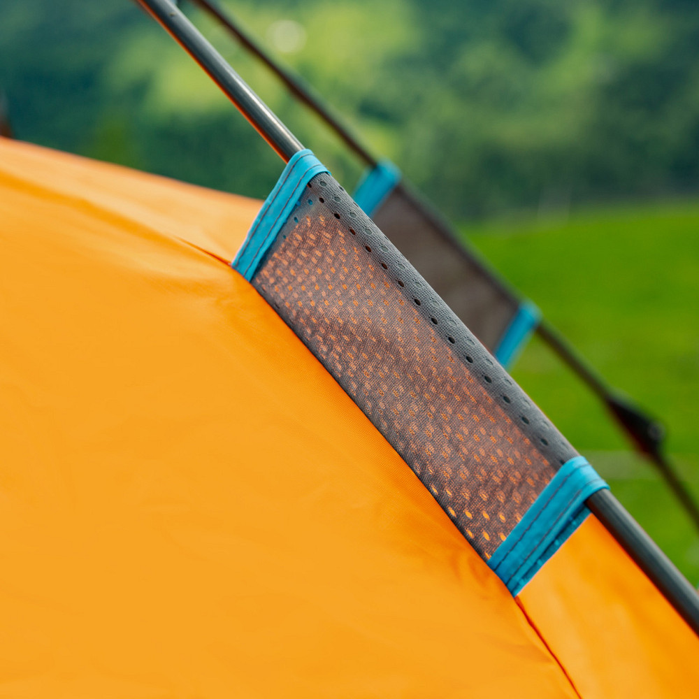 Намет автоматичний двомісний 200*230*130 см водонепроникний помаранчева LU015O Коломыя - изображение 4