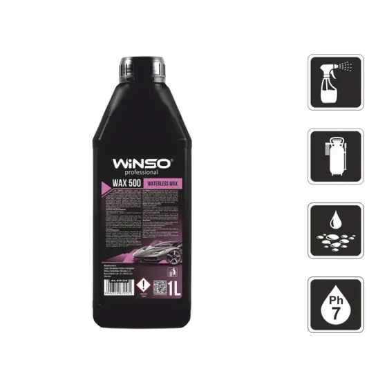 Холодний віск WINSO Wax 500 Waterless, 1 л – захист і блиск без води Ковель