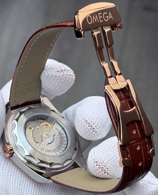 Швейцарские часы Omega Seamaster Co-Axial Gold - White Киев - изображение 1