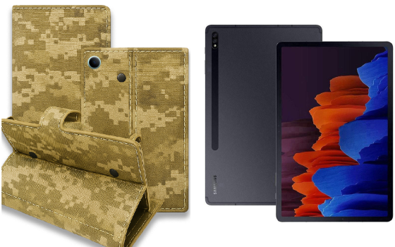 Книжка-трансформер для планшета Samsung Galaxy Tab S11 5G, Galaxy Tab S11 Ultra 5G, колір Black Pixel Київ