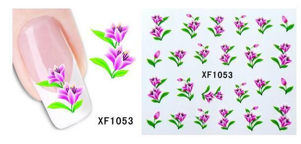 Наклейки для ногтей XF1053 Киев - изображение 2