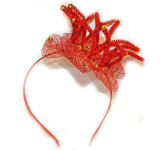 Обруч для девочки для волос Корона красный Киев - изображение 1