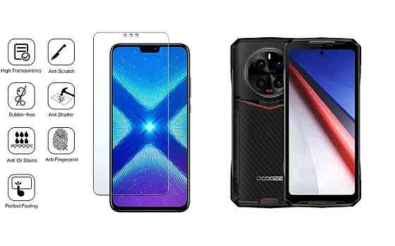 Защитное стекло NeoGlass для DOOGEE DK10 – ультрапрозрачное и устойчивое Киев