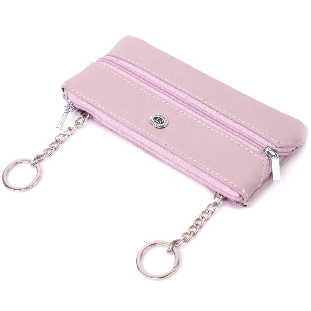 Відмінна ключниця із натуральної шкіри ST Leather 22512 Бежевий Київ - фото 6