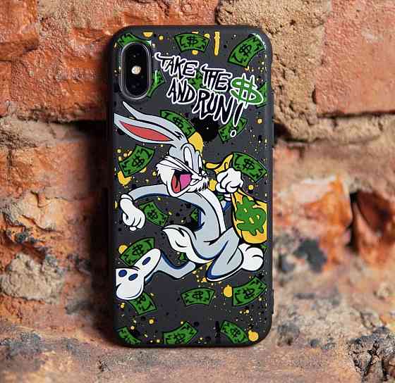 Премиум чехлы на Iphone ,Xiaomi , MEIZU ,HUAWEI и Samsung Baks Bani TAKE THE MONEY AND RUN Черновцы