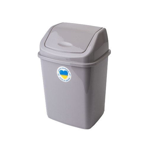 Відро для сміття 10л пластик какао Алеана Житомир