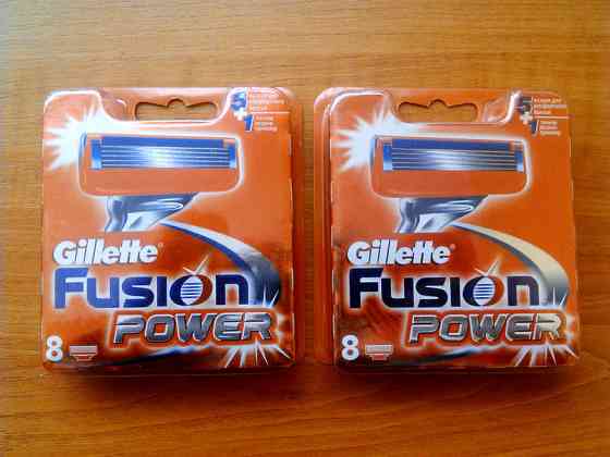 Касети для гоління Gillette Fusion Power 8 шт Київ