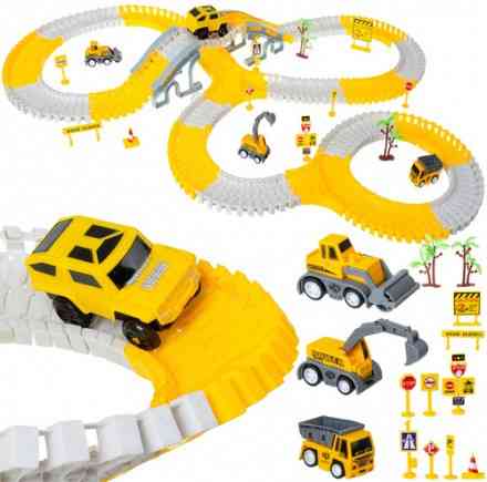 Автомобільний трек гоночний з машинками 255 елементів Iso Trade (26539) Нововолинськ