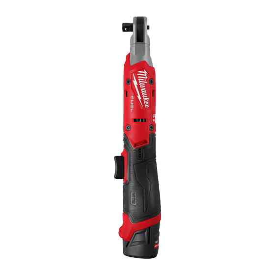 Гайковерт-трещотка угловой компактный аккумуляторный бесщеточный 3/8'' MILWAUKEE, M12 FIR38G2-252B, 95Нм (зарядное устройство С12, Одесса