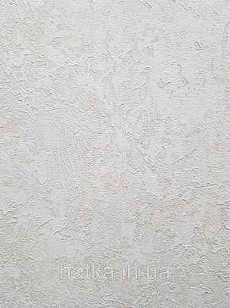 Обои виниловые на флизелине AdaWall Beta1.06x10  метровые под штукатурку структурные белые с серым 1108-1 Киев
